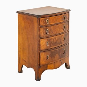 Regency Chest Drawers with Bow Front, 1920s
