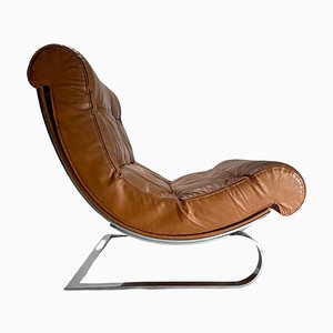 Lounge Armchair attributed to Renato Balestra for Cinova, Italy, 1973