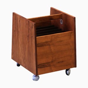 Magazine Caddy in Rosewood by Rolf Hesland Bruksbo, 1960s