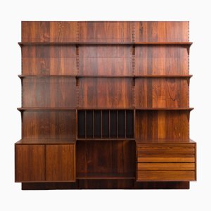 Vintage Wall Unit in Rosewood by Poul Cadovius for Cado, 1960s