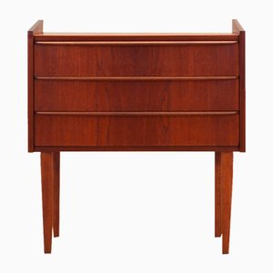 Danish Teak Chest of Drawers, 1970s