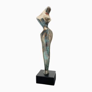 Stanislaw Wysocki, A Lady, Bronze Sculpture, 2008