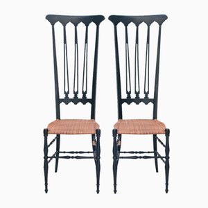 Chaises Chiavarina Modèle 3, Italie, 1940s, Set de 2