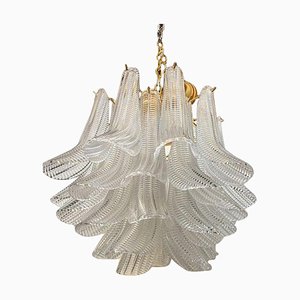 Italian Mazzega Style Murano Glass Chandelier by Simoeng