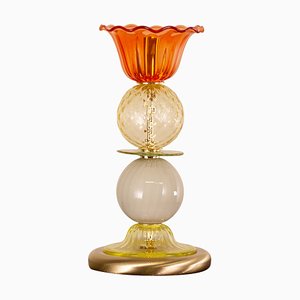 Vintage Italian Table Lamp in Murano Glass