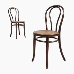 Sillas de comedor N ° 18 de Thonet, década de 1890. Juego de 2