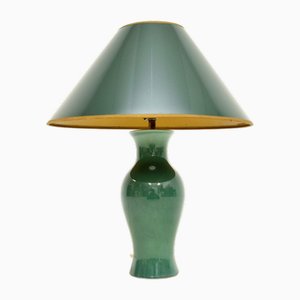 Lámpara de mesa vintage de cerámica, años 70