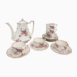 Tea Service from A. Lanternier & Co, Limoges, 1890s, Set of 15