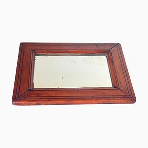 Classical Wood Frame Mirror, England, 1940s
