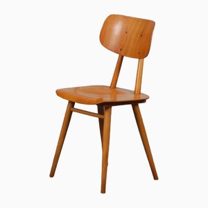 Wooden Chair by Ton, 1960s