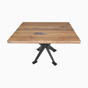 Plateau de Table en Chêne avec Smoky Touch