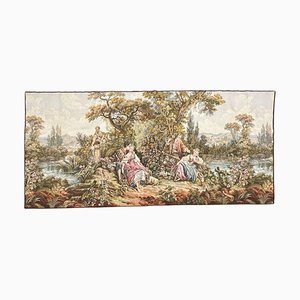 Vintage French Jacquard Tapestry, 1970s