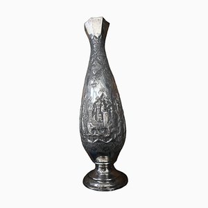 Islamic Qajar Indo-Persian Silver Vase