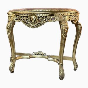 Console Table with Marble Top