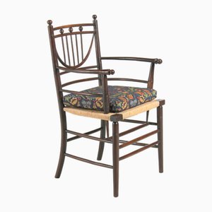 Arts & Crafts Morris Sussex Carver Chair, 1890s