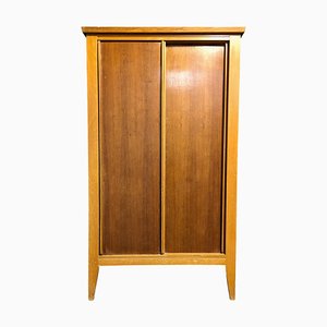 Brauner Vintage Schiebeschrank