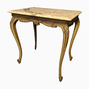 Louis XV Style Marble Tray Table