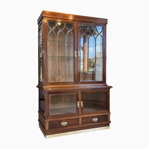 Art Nouveau Bookcase Cabinet