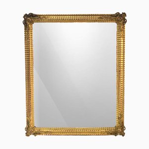 Mirror with Gold Frame