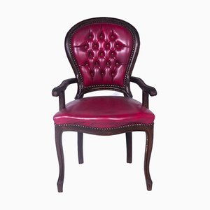 Baroque Style Tufted Armchair