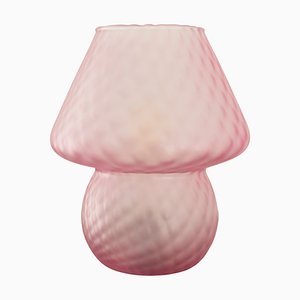 Lampe de Bureau Champignon en Verre de Murano, Italie