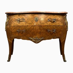 Commode Style Louis XV en Marqueterie