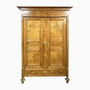 Empire Cabinet in Elm & Blond Oak