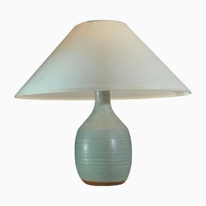 Neoclassic Ceramic Table Lamp by Drillon, 1950s