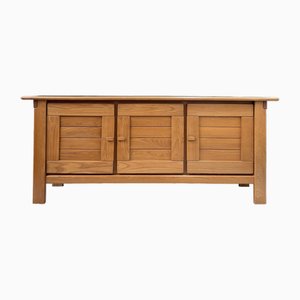 Französisches Sideboard aus Ulmenholz, 1970er