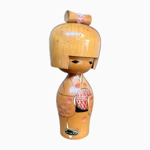 Bambola Kokeshi Creative Temari di Kojo Tanaka, Giappone, anni '60