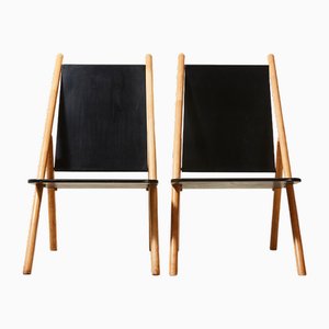 Fauteuils Pinge par Yrjo Wiherheimo & Rudi Merz pour Korkeakosko Oy Finland, 1970s, Set de 2