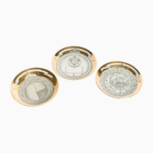 Three Plates Astrolabio Series by Piero Fornasetti, 1960s, Set of 3