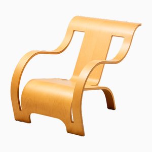 Gerald Summers Plywood Lounge Chair, Italy, 1998