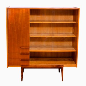 Mid-Century Glazed Bookcase by František Mezulánik for Up Závody, 1960s