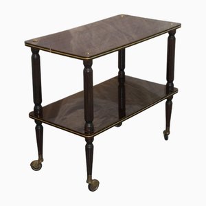 Mid-Century Serving Trolley Cart Coffee Table, France, 1960s