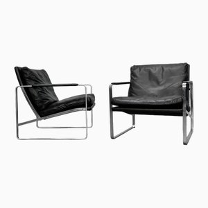 Leather Fabricius Armchairs by from Walter Knoll / Wilhelm Knoll, 2010s, Set of 2