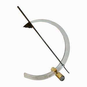 Moderne Italienische Bogen Tischlampe, 1980er