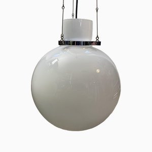 Lampada a sospensione Ball di Herbert Proft per Glashütte Limburg, Germania, anni '70