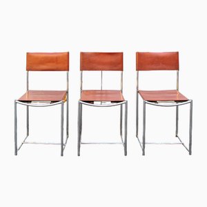 Odessa Chairs by Giandomenico Belotti for Pluri, 1974, Set of 3