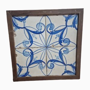 Antique Spanish Framed Tiles