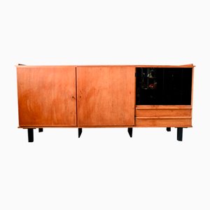 Large Mid-Century Oak Sideboard, France, 1950s