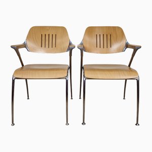 Sedie da pranzo Golf di Francesco Zaccone per Thonet, anni '70, set di 6