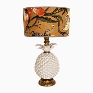 Lampe de Bureau Ananas en Céramique, Italie, 1970s