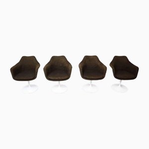 Drehbare Tulip Sessel von Knoll International, 4 . Set