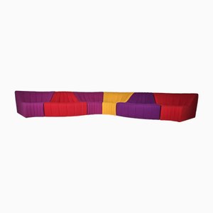 Chromatic Modular Sofa by Kwok Hoi Chan for Steiner, 1970s, Set of 3