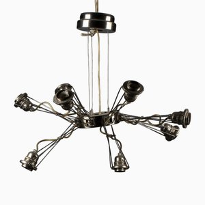 Matrix Otto Chandelier with Articulated Arms by Yaacov Kaufmann for Lumina Italia, 1920s