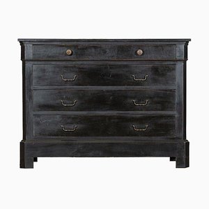 French Ebonised Walnut Commode, 1880s