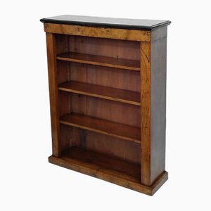 Victorian Walnut Veneered Dwarf Bookcase