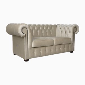 Chesterfield Two-Seater Sofa in Beige