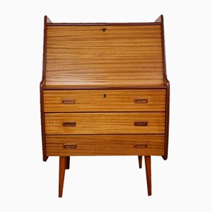 Mid-Century Modern Teak Secretary, Denmark, 1960s